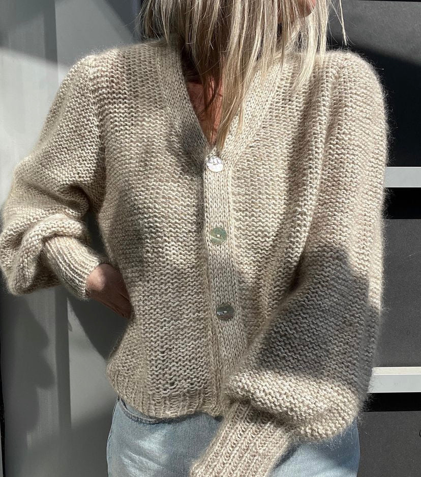 Puff Your Vibe Cardi