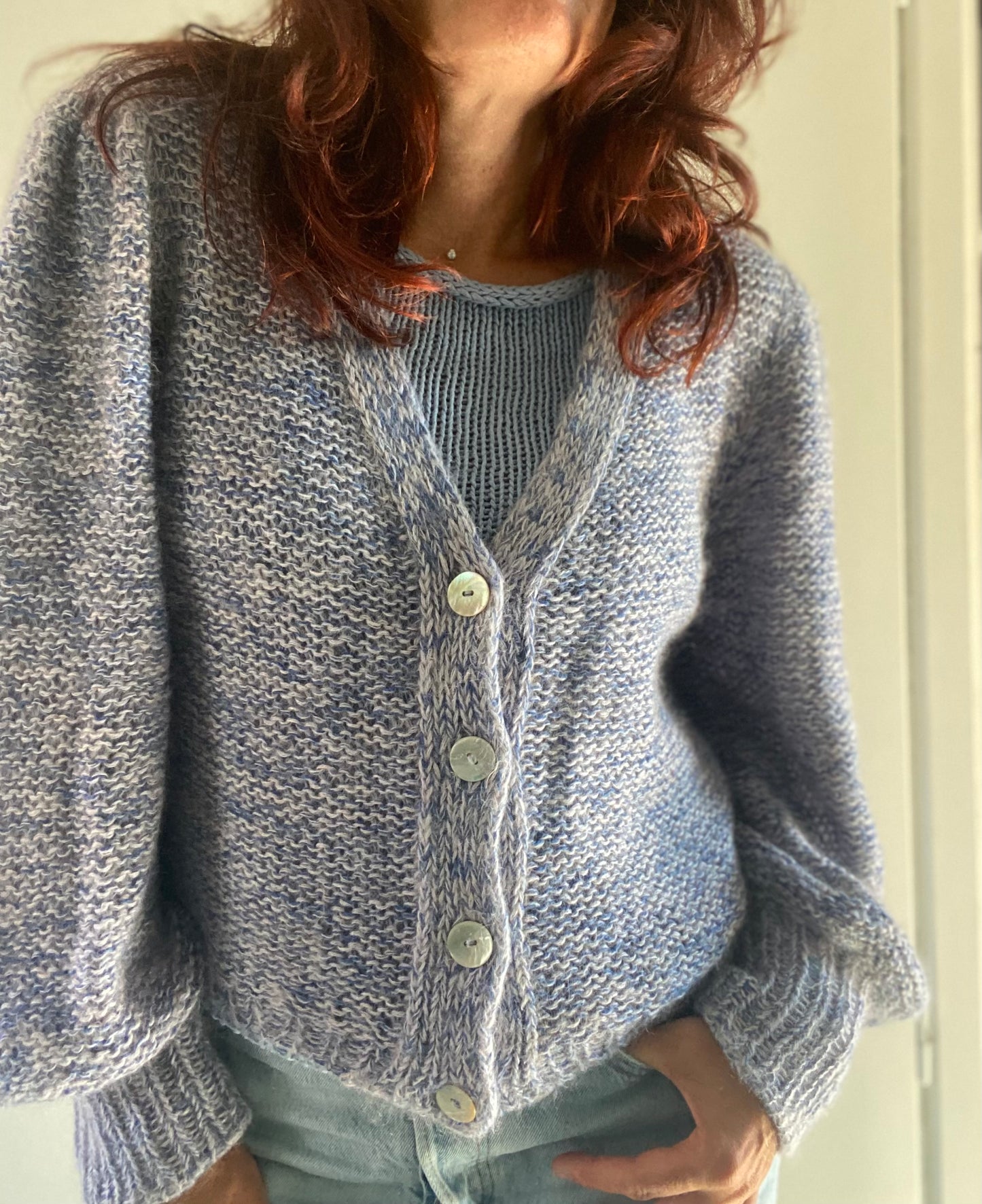 Puff Your Vibe Cardi