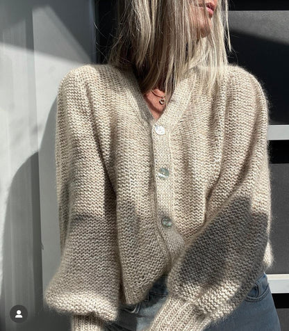 Puff Your Vibe Cardi