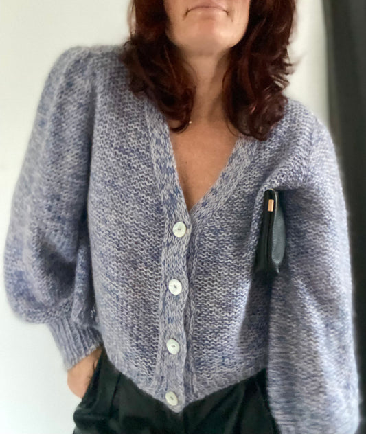 Puff Your Vibe Cardi