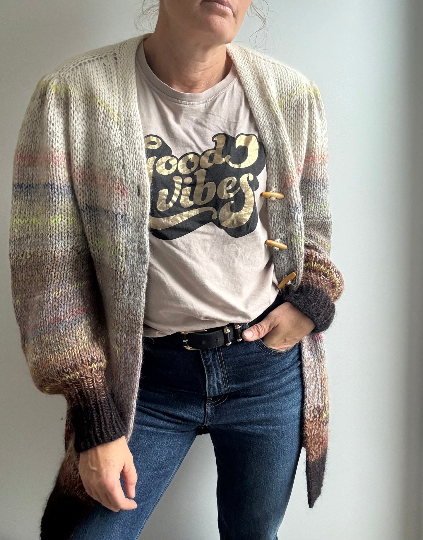 Puff Your Vibe Cardi