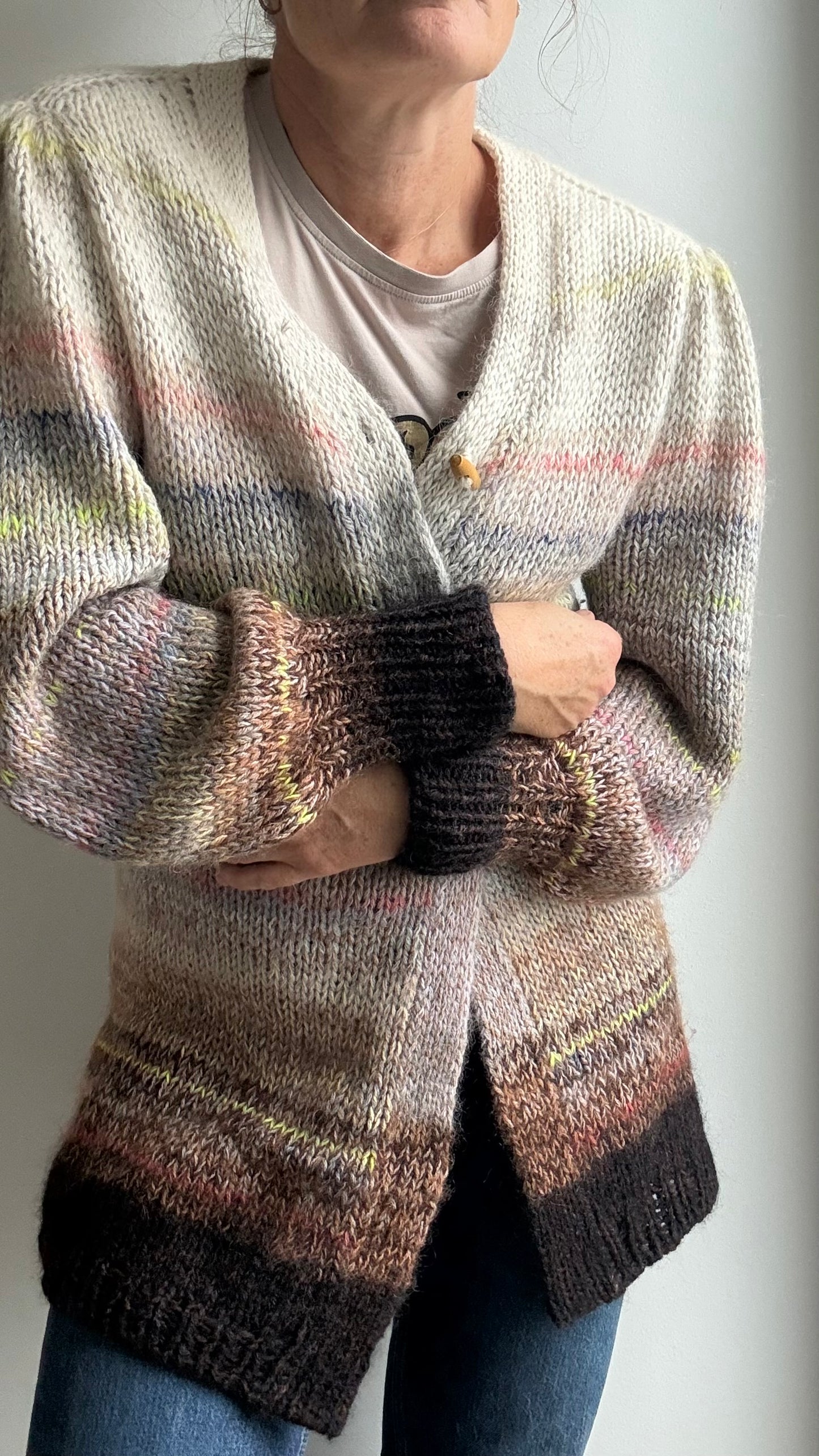 Puff Your Vibe Cardi