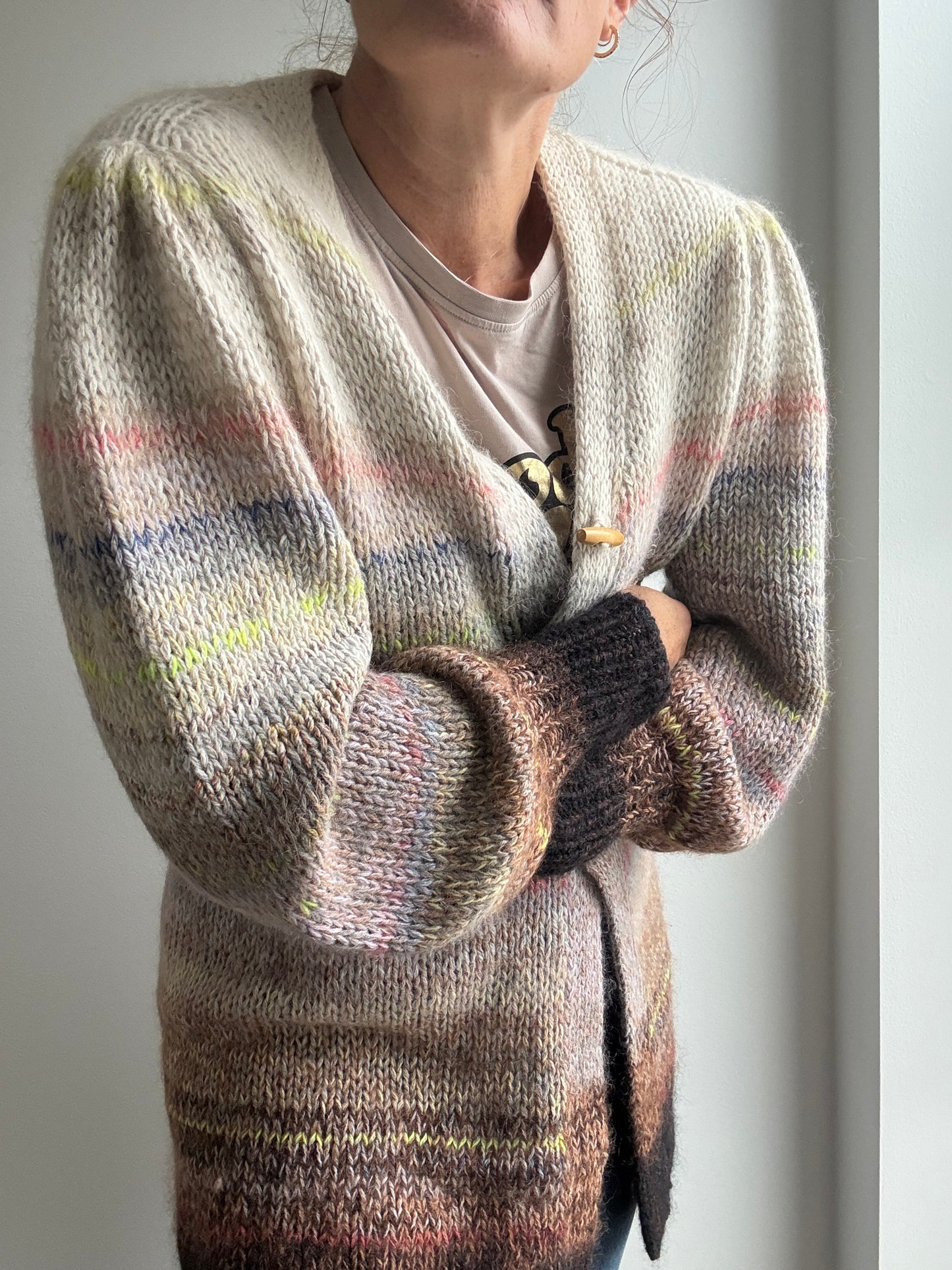 Puff Your Vibe Cardi